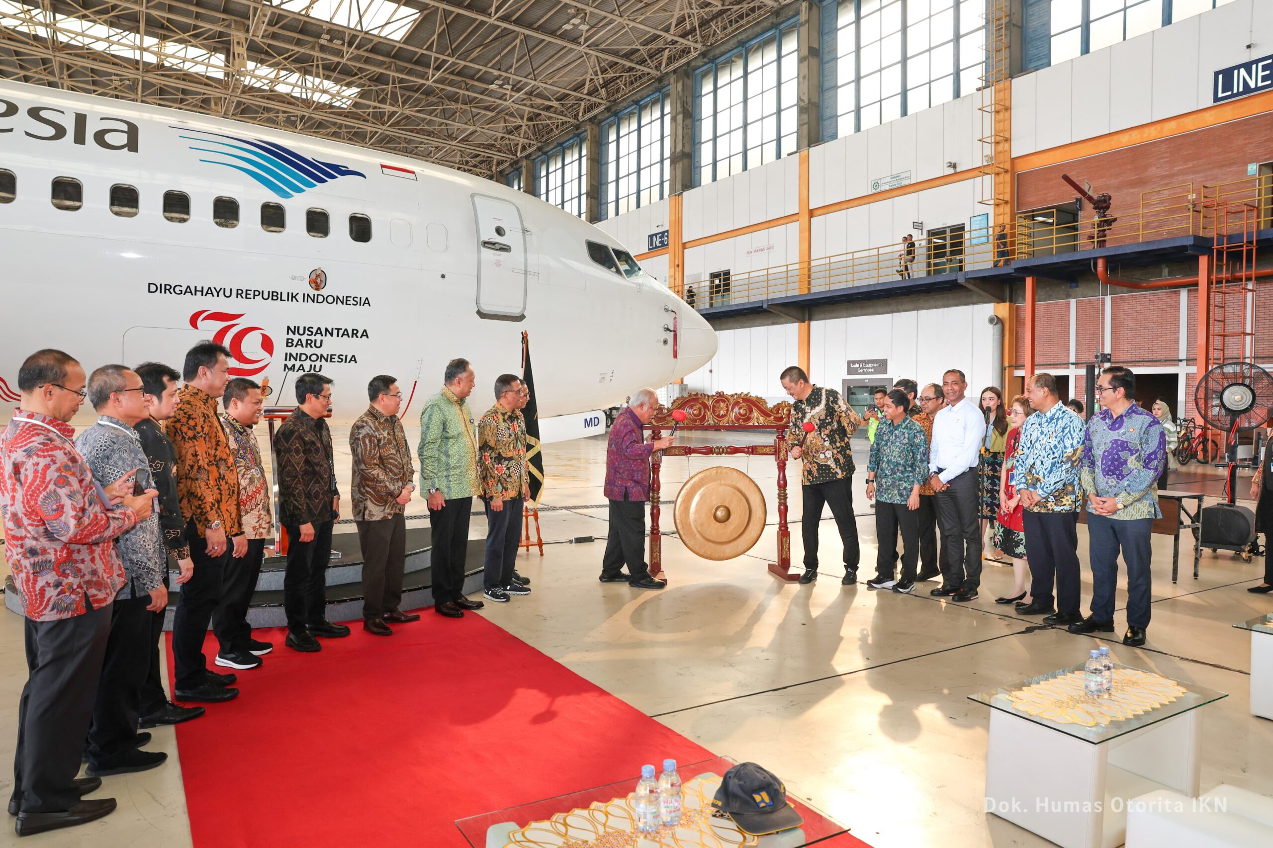 Sinergi dengan Otorita IKN, Garuda Indonesia Tandatangani MoU Menjelang HUT ke-79 RI