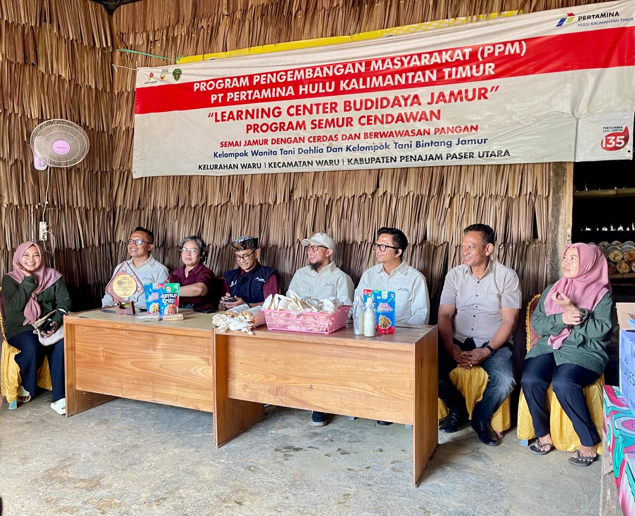 PHKT Dorong Kemandirian Pangan di Penajam Paser Utara Lewat Program CSR Semur Cendawan