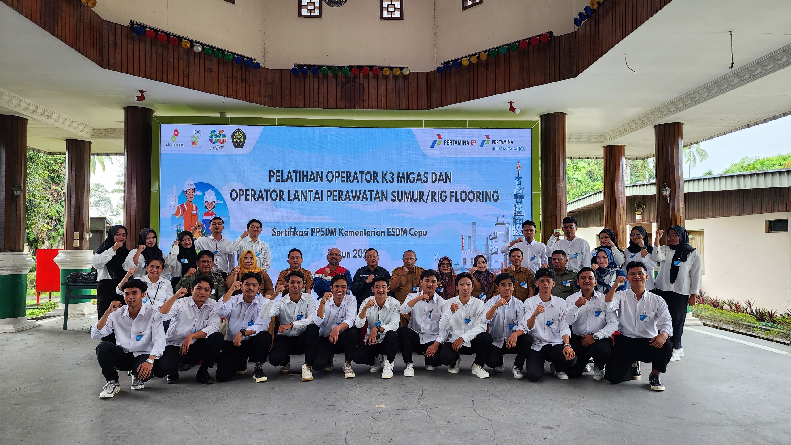 Dukung Pengembangan Kapasitas Pemuda Lokal, PHSS dan PEP Gelar Pelatihan dan Sertifikasi Operator Migas