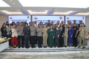 Kepolisian Kamboja Melakukan Studi Banding ke Indonesia untuk Memperdalam Pemberdayaan Polwan dan Pengarusutamaan Gender dari Polri.