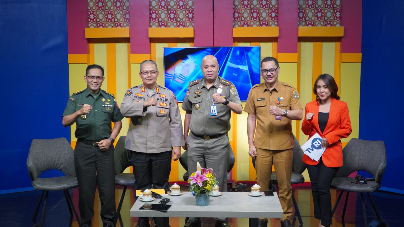 Persiapan Pengamanan HUT RI ke-79 di IKN: Kabid Humas Polda Kaltim Ikuti Dialog Publik TVRI