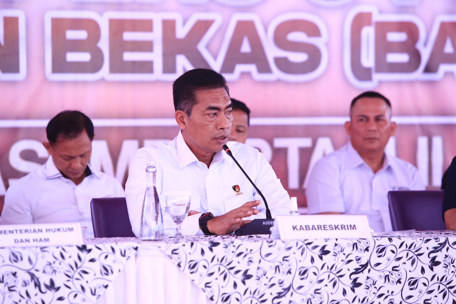 Bareskrim Sita 1.883 Balpress: Kabareskrim Selamatkan Industri Lokal dan Bisnis UMKM