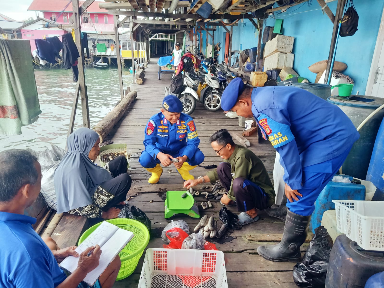 Pererat Hubungan dengan Masyarakat, Dit Polairud Polda Kaltim Gelar Acara "Ngopi Mangrove Pasir" di Balikpapan