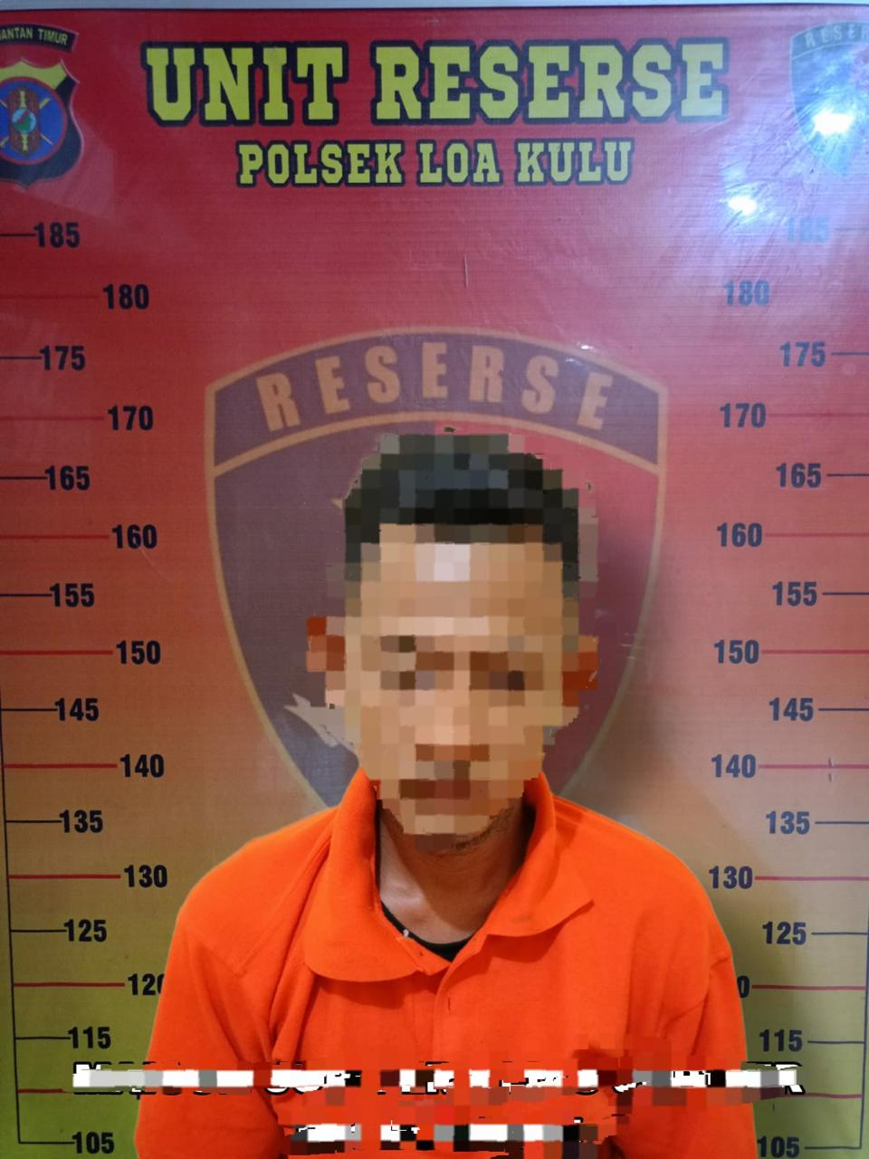 Polsek Loa Kulu Amankan Pelaku Pencabulan Anak di Bawah Umur