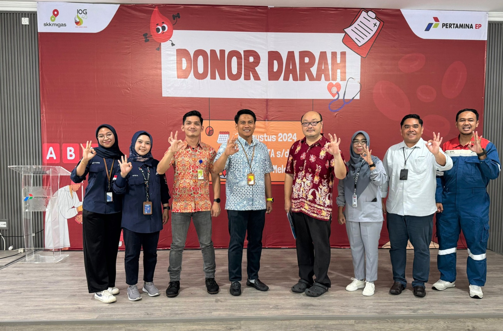 Pertamina EP (PEP) Tarakan Field Gelar Donor Darah: Dorong Budaya Sehat dan Peduli Sesama