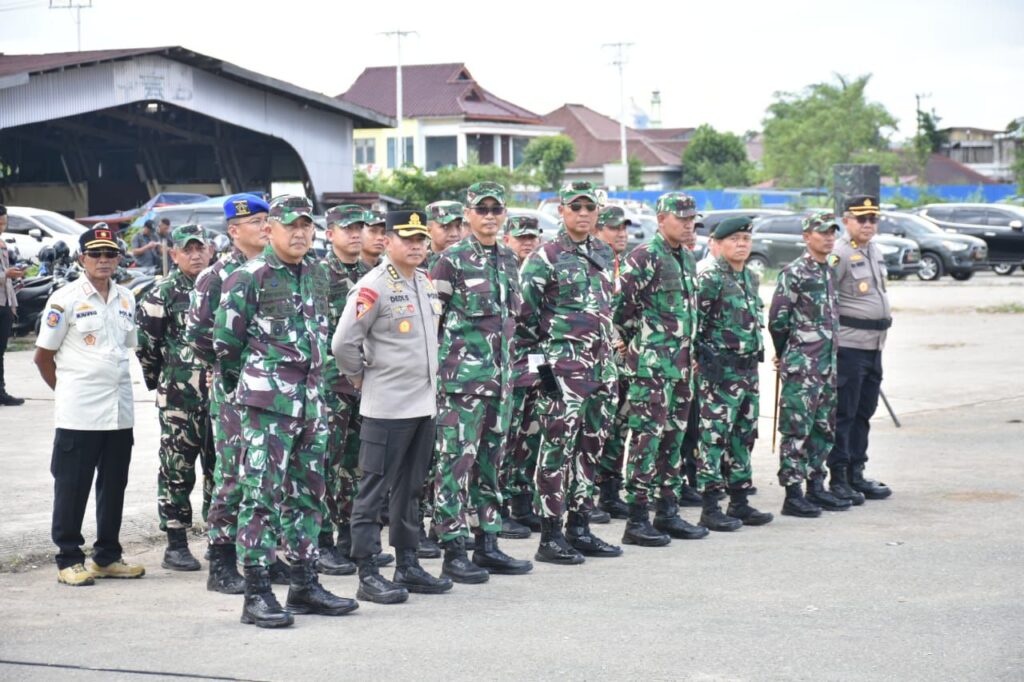 Apel Gelar Pasukan Pengamanan