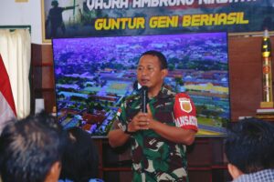 Dansatgas Yonarmed 11 Coffee Morning bersama Media