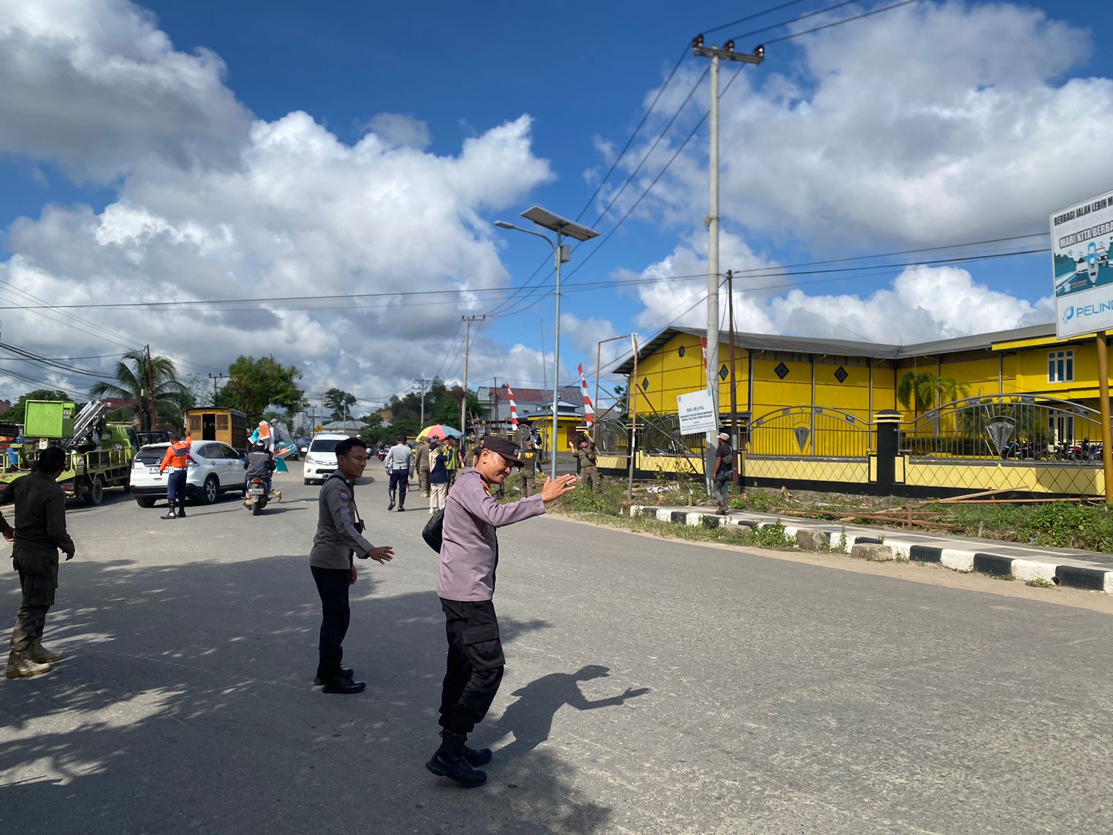 Jajaran Polres Berau dan Bawaslu