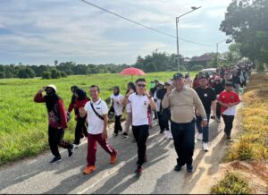 Kapolsek Marangkayu Hadiri Senam