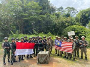 Keharmonisan Tentara Indonesia dan Malaysia di Perbatasan