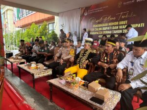 Wakapolres Berau Hadiri Pengundian Nomor