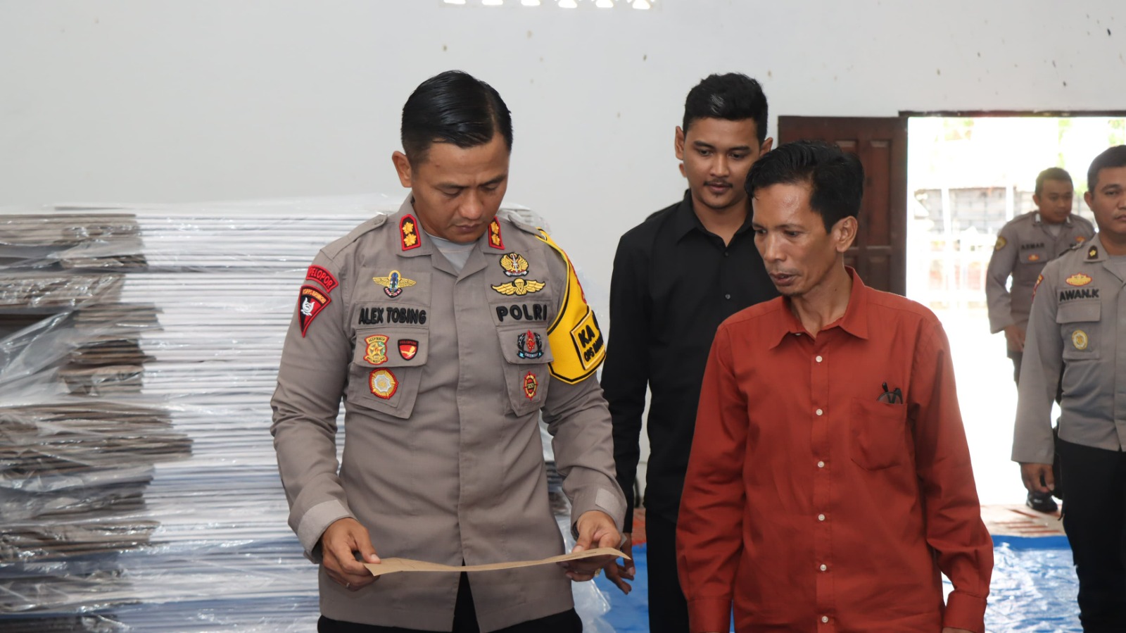 Kapolres Bontang Lakukan Pengecekan