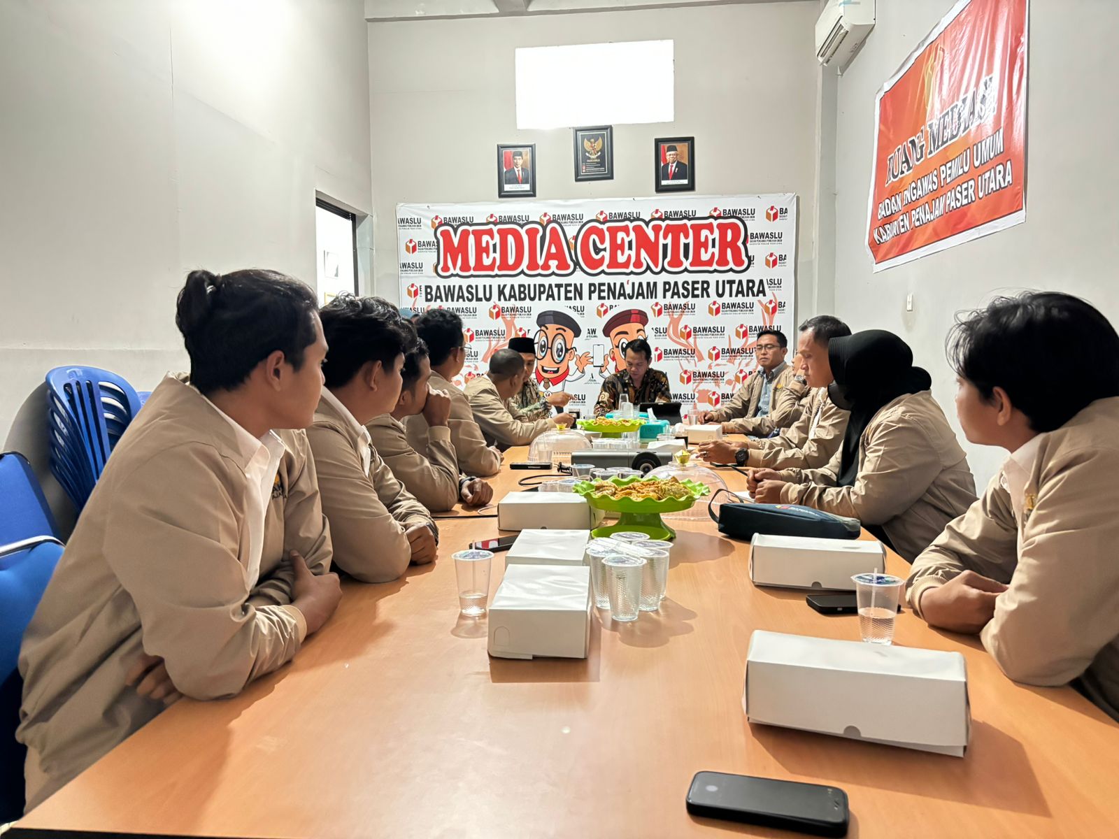 Kasat Reskrim Polres Ppu Pimpin Rapat