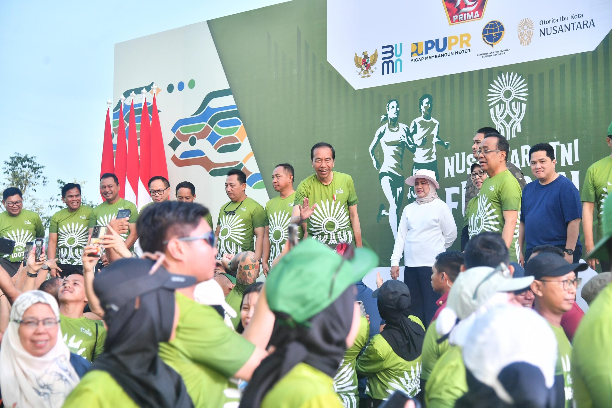 Nusantara TNI Fun Run di IKN