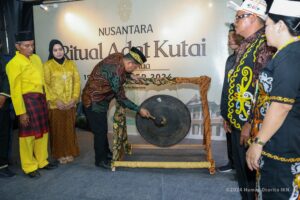 Otorita IKN Fasilitasi Ritual Adat Kutai Pelas Benua